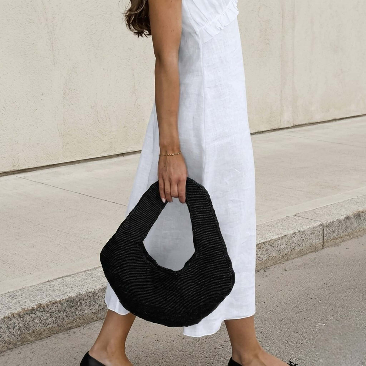 Spaghetti Strap Maxi Dress, Deep V Summer Dress