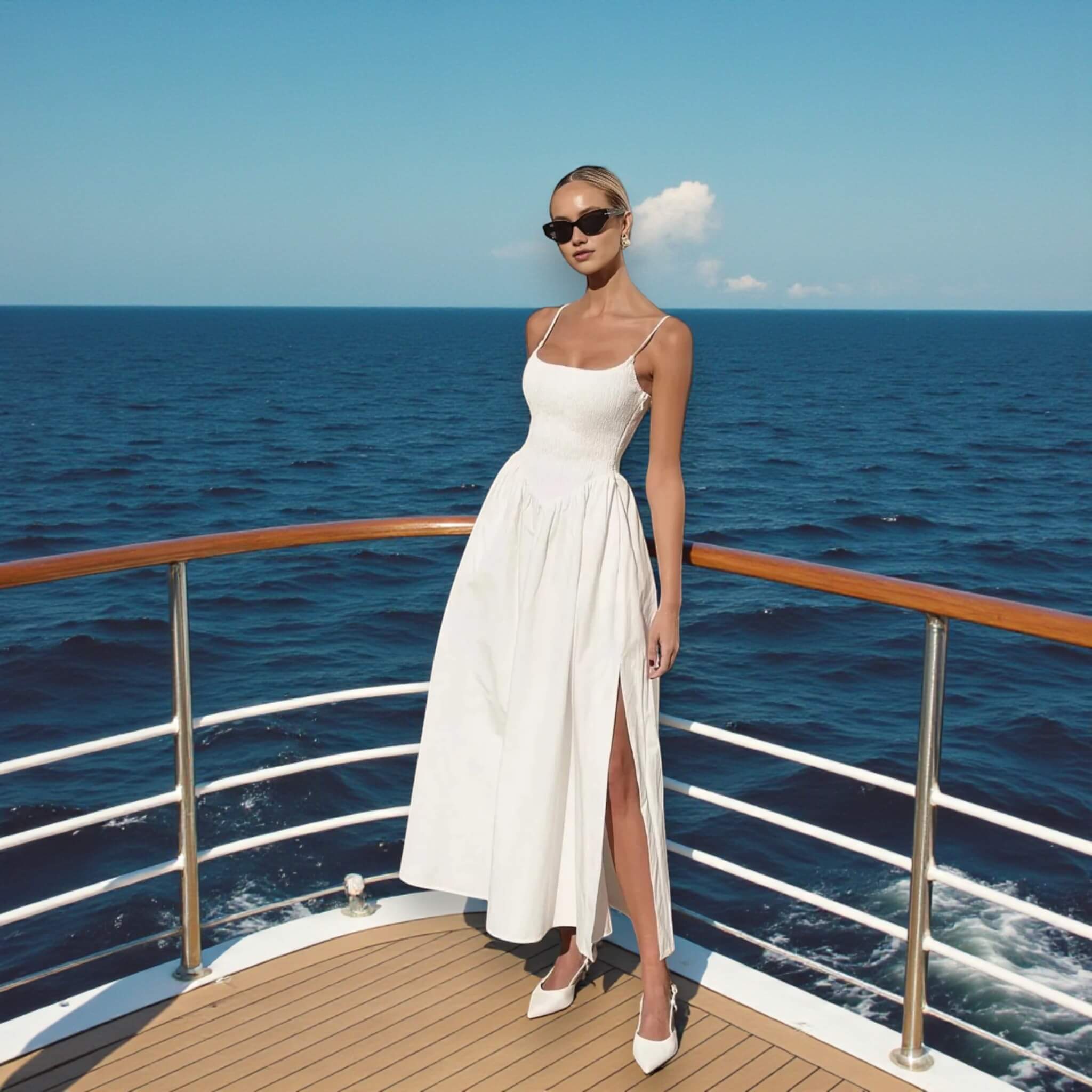 Summer Linen Dress, A Line Maxi Dress