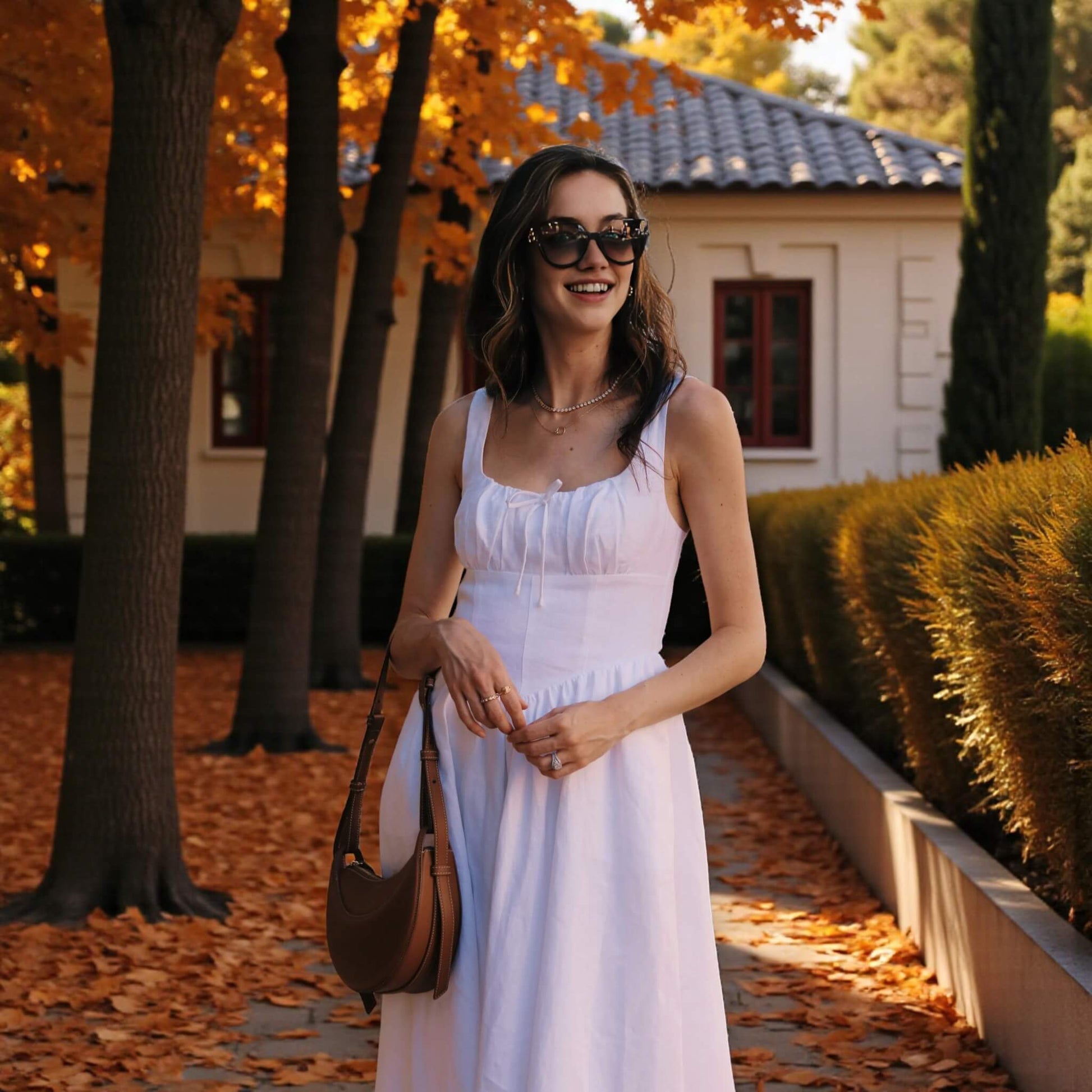 Summer Linen Dress, Sleeveless Midi Dress