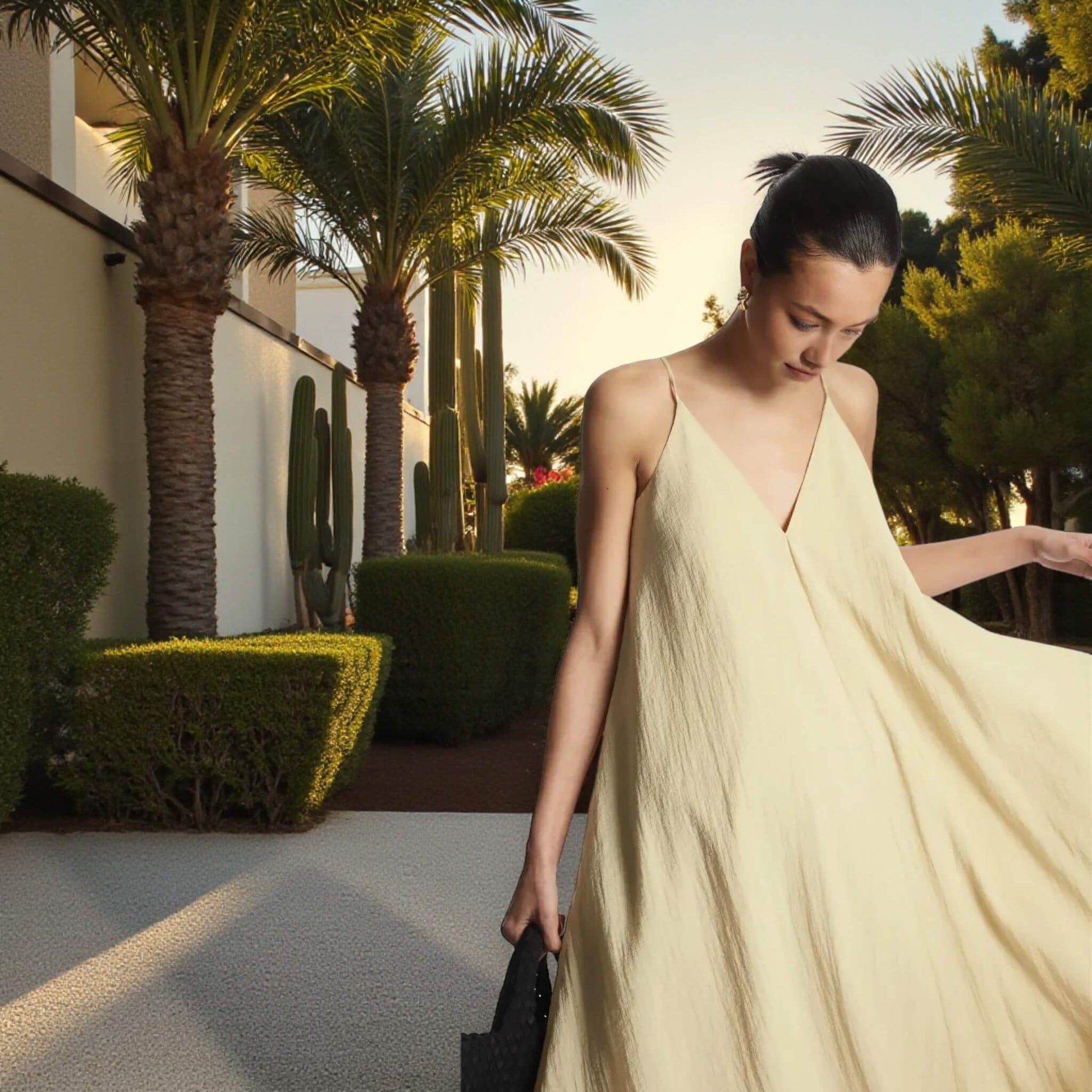 Summer Maxi Dress, Linen Maxi Dress