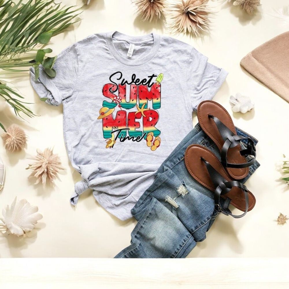 Watermelon Shirt, Summer Vibe Tee 
Sweet Summer T-Shirt